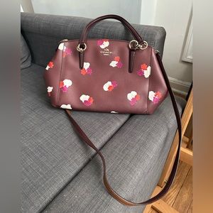 COACH Stanton Carryall 26 Crossgrain Leather Satchel